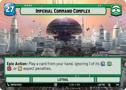 Imperial Command Complex // Credit (Hyperspace), A Lawless Time 288 // T04