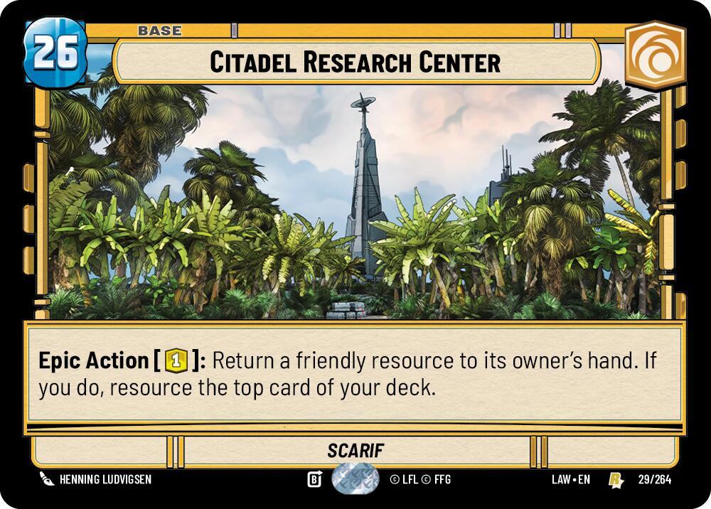 Citadel Research Center, A Lawless Time 29
