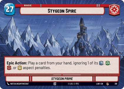 Stygeon Spire // Experience (Hyperspace), A Lawless Time 291 // T05
