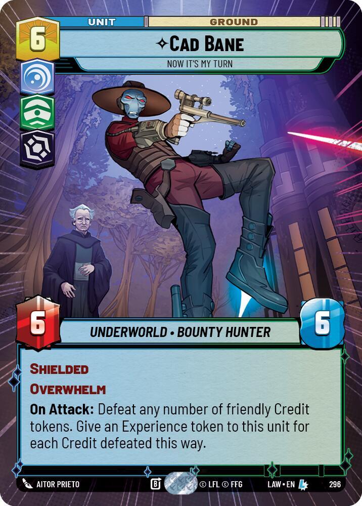 Cad Bane - Now It's My Turn (Hyperspace), A Lawless Time 296