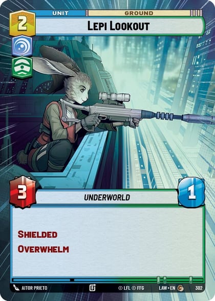 Lepi Lookout (Hyperspace), A Lawless Time 302