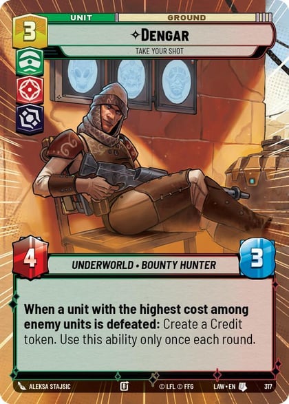 Dengar - Take Your Shot (Hyperspace), A Lawless Time 317