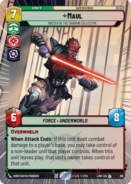 Maul - Master of the Shadow Collective (Hyperspace), A Lawless Time 318