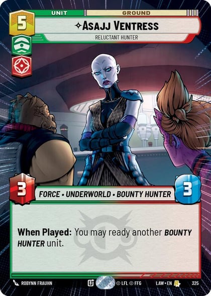 Asajj Ventress - Reluctant Hunter (Hyperspace), A Lawless Time 325