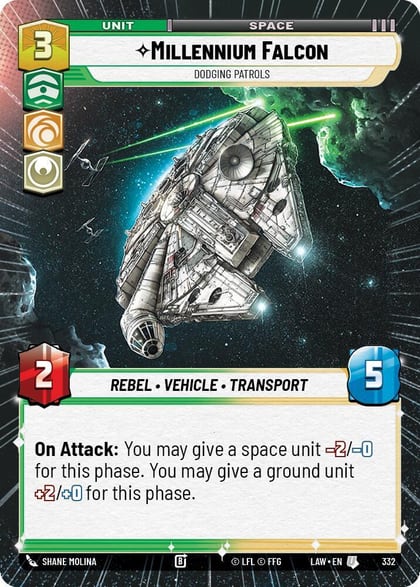 Millennium Falcon - Dodgin Patrols (Hyperspace), A Lawless Time 332