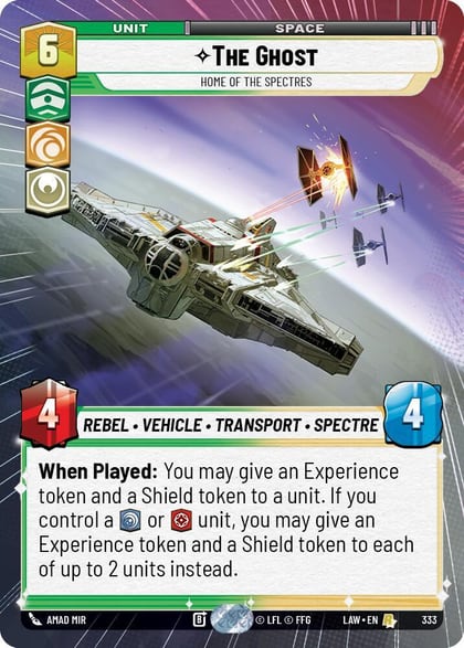 The Ghost - Home of the Spectres (Hyperspace), A Lawless Time 333
