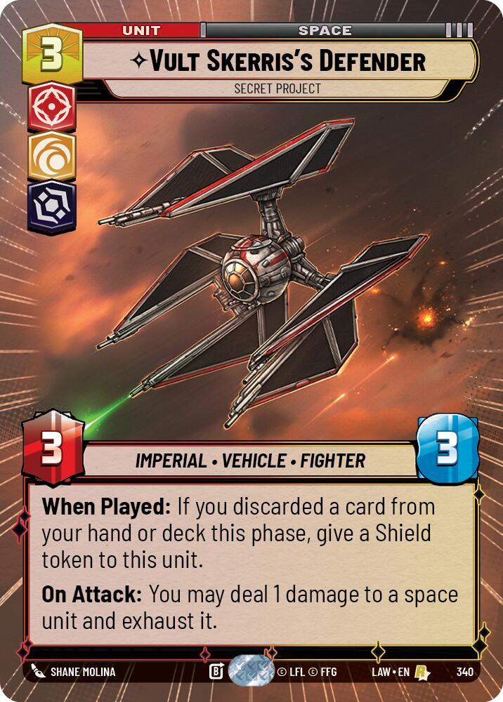 Vult Skerris's Defender - Secret Project (Hyperspace), A Lawless Time 340