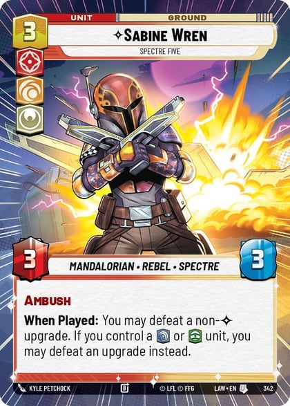 Sabine Wren - Spectre Five (Hyperspace), A Lawless Time 342