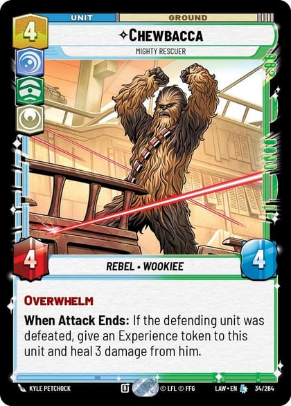 Chewbacca - Mighty Rescuer, A Lawless Time 34/264