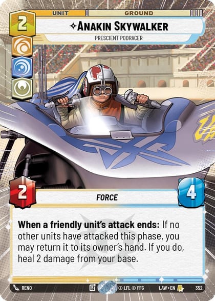 Anakin Skywalker - Prescient Podracer (Hyperspace), A Lawless Time 352