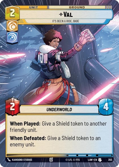 Val - It's Been a Ride, Babe (Hyperspace), A Lawless Time 355