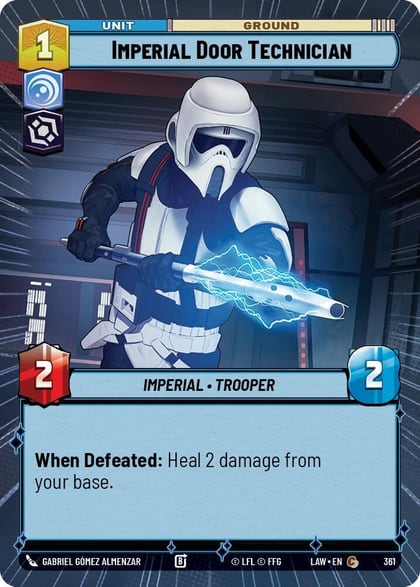 Imperial Door Technician (Hyperspace), A Lawless Time 361