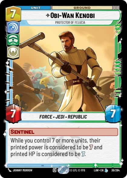 Obi-Wan Kenobi - Protector of Felucia, A Lawless Time 36/264