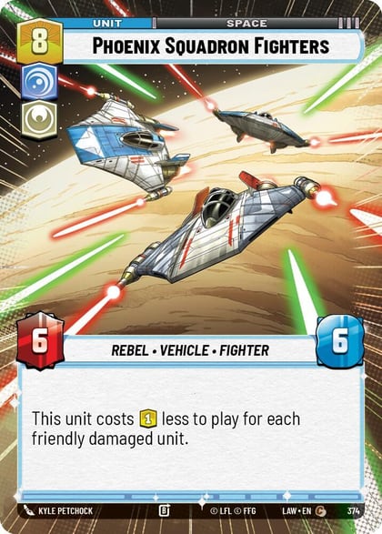 Phoenix Squadron Fighters (Hyperspace), A Lawless Time 374