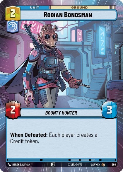 Rodian Bondsman (Hyperspace), A Lawless Time 380