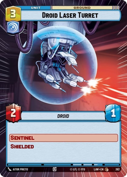 Droid Laser Turret (Hyperspace), A Lawless Time 382