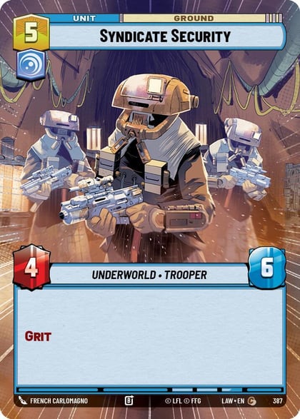 Syndicate Security (Hyperspace), A Lawless Time 387