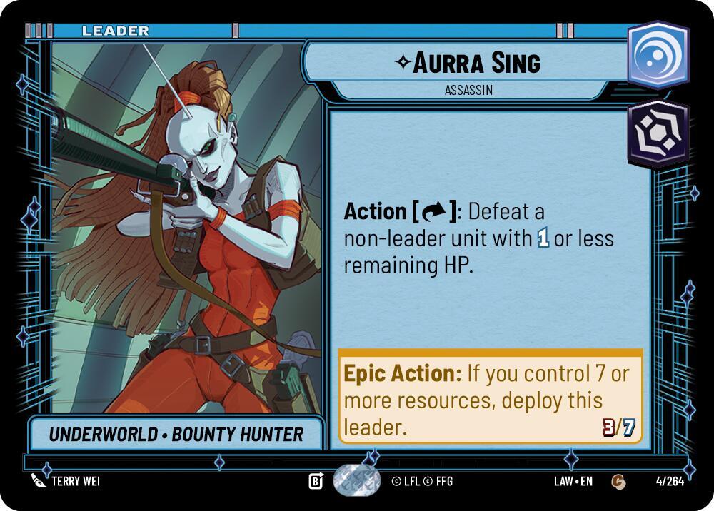 Aurra Sing - Assassin, A Lawless Time 4/264