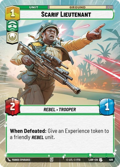 Scarif Lieutenant (Hyperspace), A Lawless Time 406