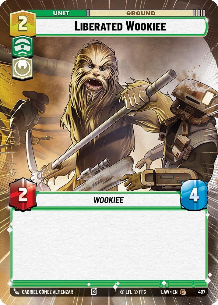 Liberated Wookie (Hyperspace), A Lawless Time 407