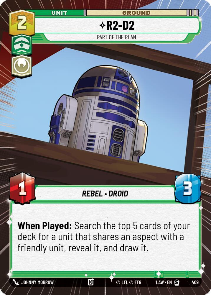 R2-D2 - Part of the Plan (Hyperspace), A Lawless Time 409