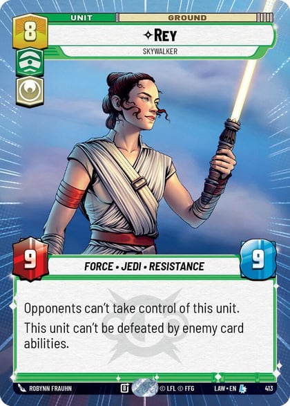 Rey - Skywalker (Hyperspace), A Lawless Time 413