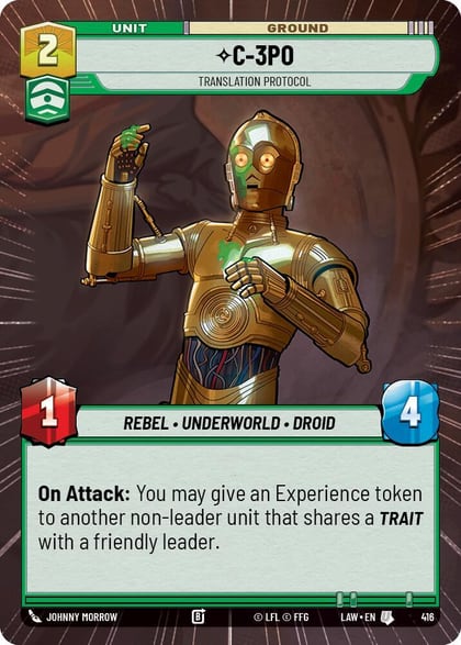 C-3PO - Translation Protocol (Hyperspace), A Lawless Time 416