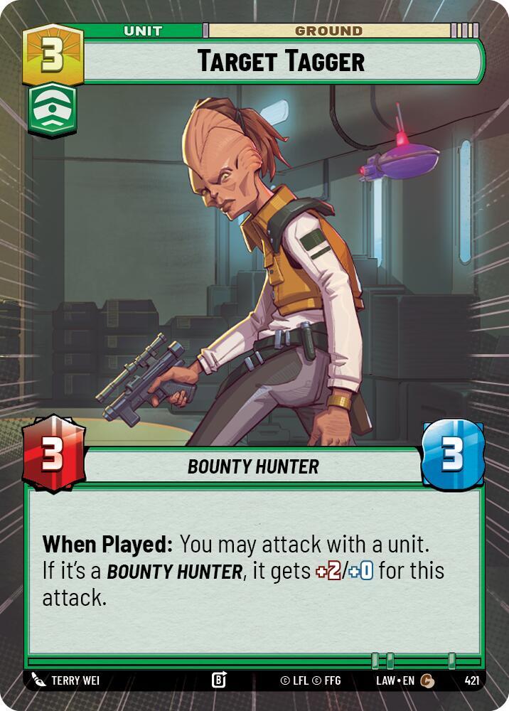 Target Tagger (Hyperspace), A Lawless Time 421