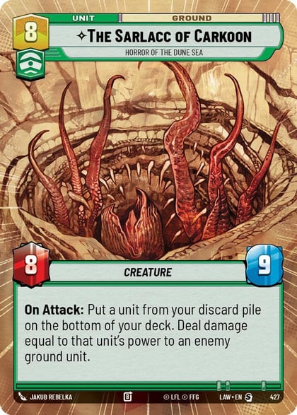 The Sarlacc of Carkoon - Horror of the Dune Sea (Hyperspace), A Lawless Time 427
