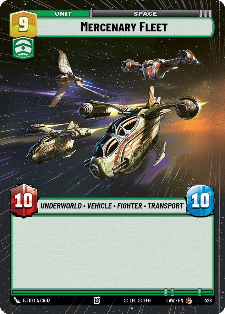 Mercenary Fleet (Hyperspace), A Lawless Time 428
