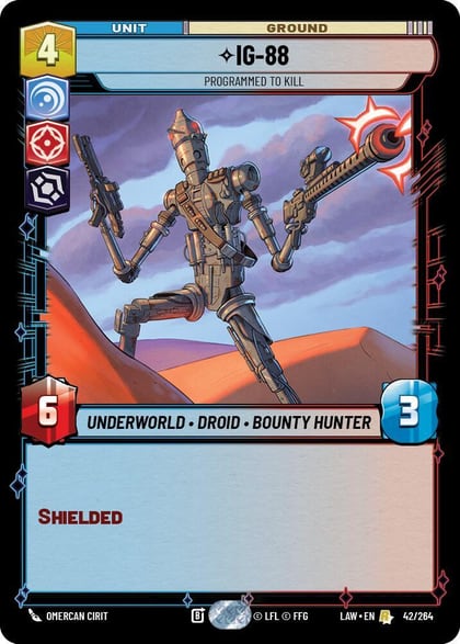 IG-88 - Programmed to Kill, A Lawless Time 42/264