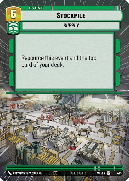 Stockpile (Hyperspace), A Lawless Time 435