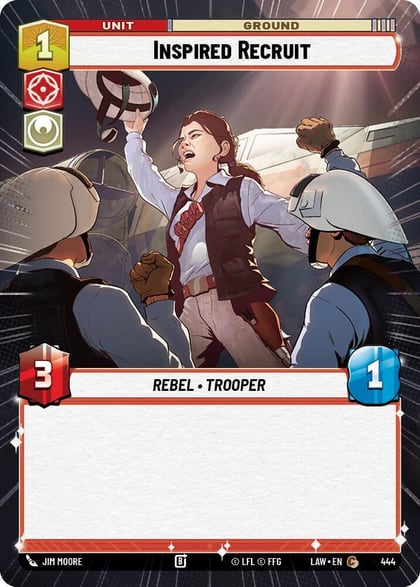 Inspired Recruit (Hyperspace), A Lawless Time 444