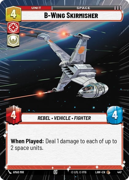 B-Wing Skirmisher (Hyperspace), A Lawless Time 447