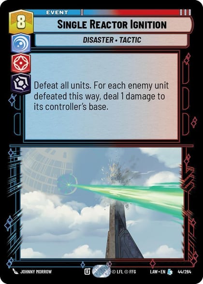Single Reactor Ignition, A Lawless Time 44/264
