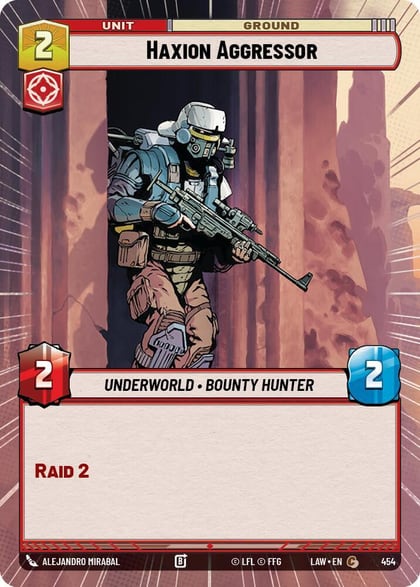 Haxion Aggressor (Hyperspace), A Lawless Time 454