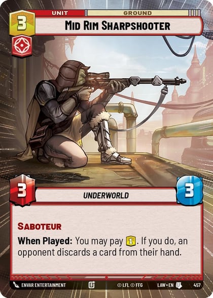 Mid Rim Sharpshooter (Hyperspace), A Lawless Time 457