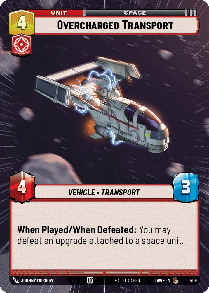 Overcharged Transport (Hyperspace), A Lawless Time 459