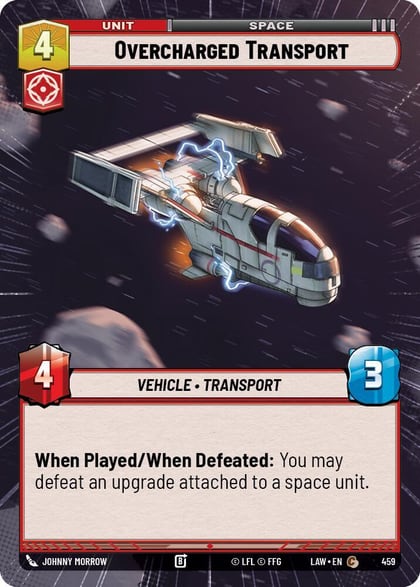 Overcharged Transport (Hyperspace), A Lawless Time 459