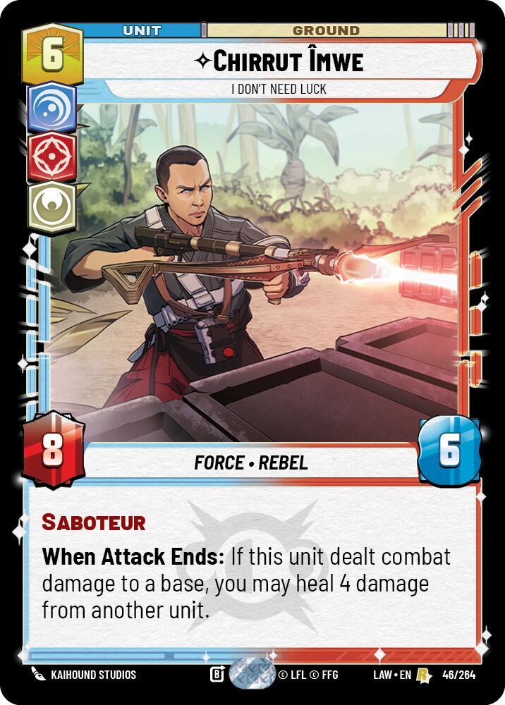 Chirrut Îmwe - I Don't Need Luck, A Lawless Time 46/264