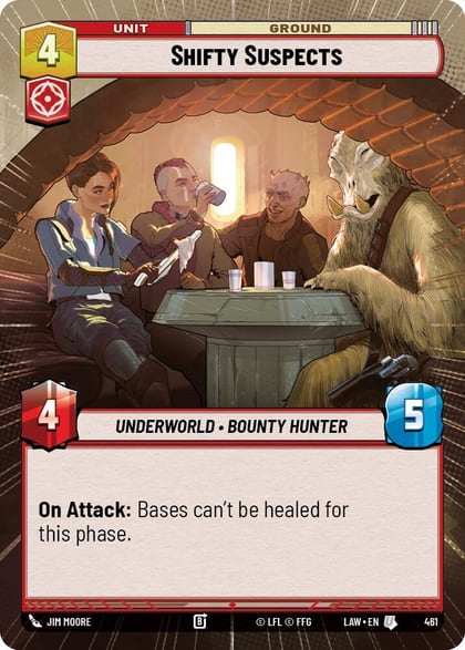 Shifty Suspects (Hyperspace), A Lawless Time 461