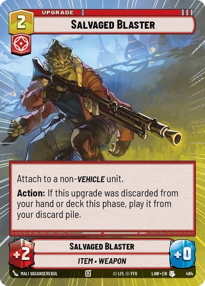 Salvaged Blaster (Hyperspace), A Lawless Time 464