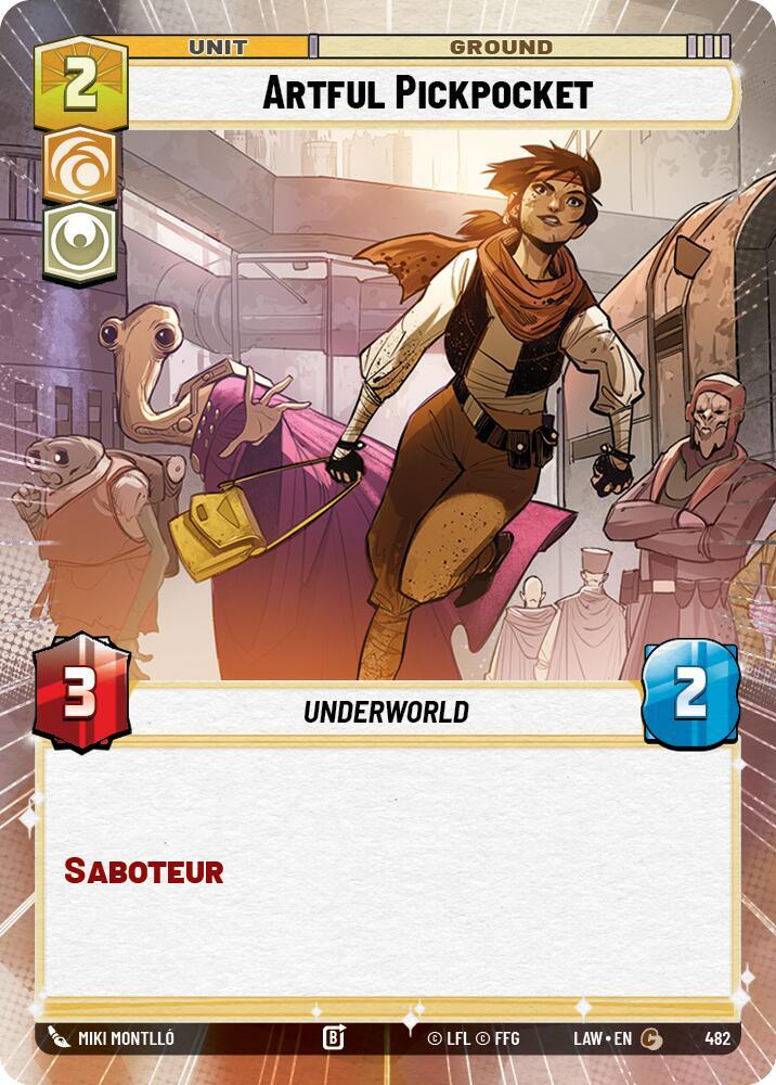 Artful Pickpocket (Hyperspace), A Lawless Time 482