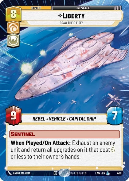 Liberty - Draw Their Fire! (Hyperspace), A Lawless Time 488