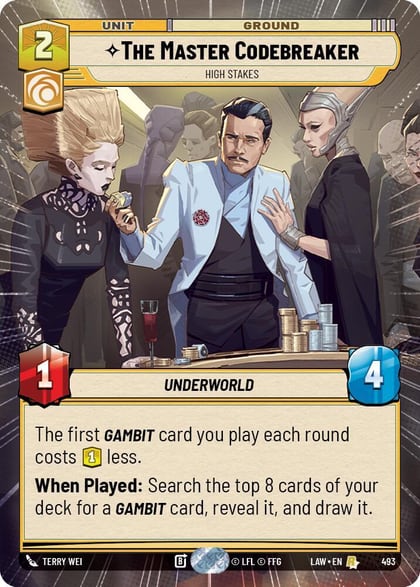 The Master Codebreaker - High Stakes (Hyperspace), A Lawless Time 493