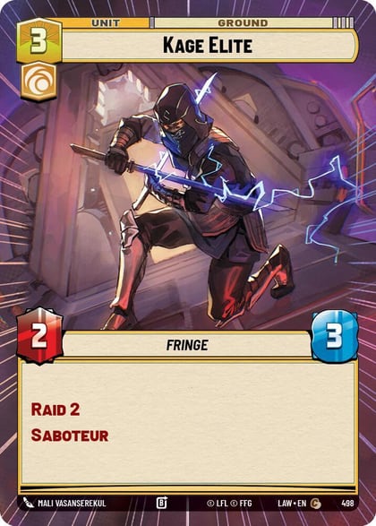 Kage Elite (Hyperspace), A Lawless Time 498