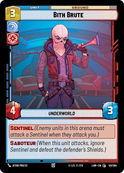 Bith Brute, A Lawless Time 49/264