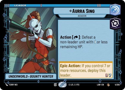 Aurra Sing - Assassin, A Lawless Time 4/264