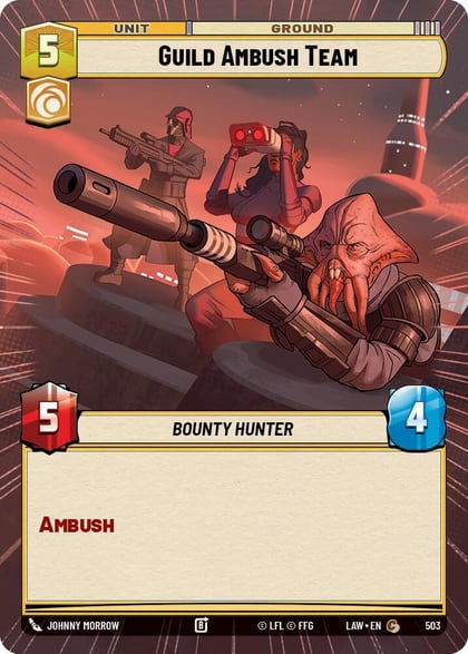 Guild Ambush Team (Hyperspace), A Lawless Time 503