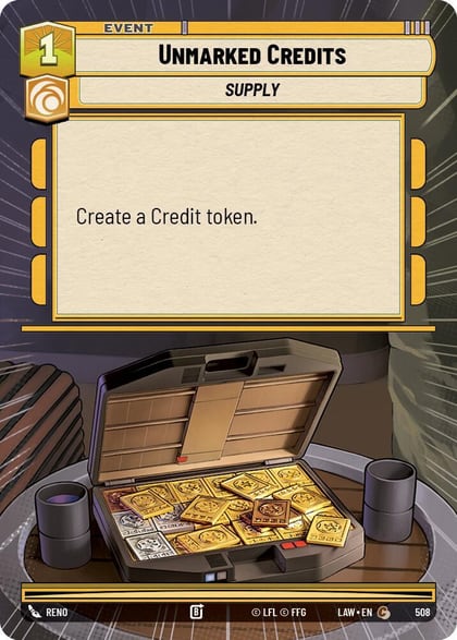 Unmarked Credits (Hyperspace), A Lawless Time 508